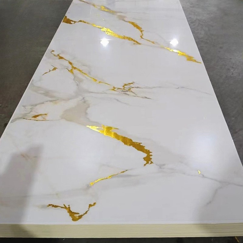 Premium Marble Wall Skin - Commercial UV Finish